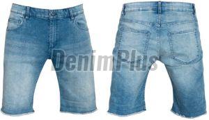 Mens Denim Shorts, Color : Sky Blue Beach Wear, Technics : Machine Made