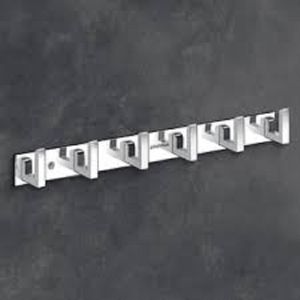 Polished Aluminium Wall Hook, Color : Silver For Home Appliance