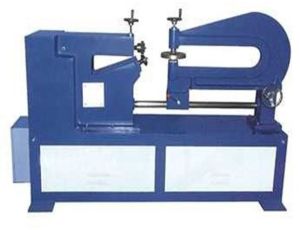 Automatic Polished Mild Steel Circle Cutting Machine, Color : Blue