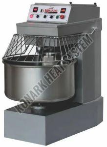 Konark Semi Automatic Electric Stainless Steel KM-100 Spiral Mixer, Color : Grey For Food Industry