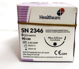 Healthium Sn 2346 Synthetic Absorbable Surgical Suture