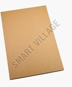 Bamboo Pulp Brown Corrugated Cardboard Sheet