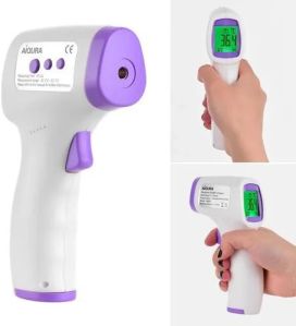 Digital Battery Infrared Thermometer, Color : White Standard For Medical Use