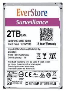 Everstore 2tb Surveillance Hard Disk Drive