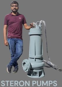 Automatic Cast Iron Or SS Sand Dredger Pumps, Color : Grey