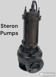 Fully Automatic Cast Iron Submersible Dredging Pumps, Color : Black