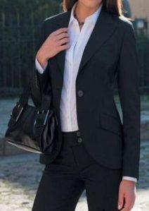 Plain Cotton Girl Corporate Uniform