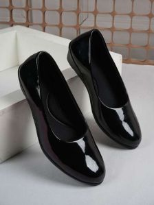 Leather Women's Formal Shoes, Color : Black All Size Classy