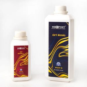 MBEPOXY Glossy Epoxy Resin, Color : Transperent