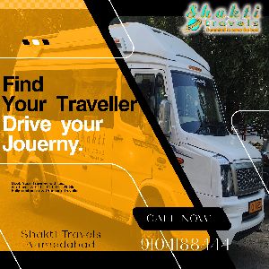 Tempo Traveller Hire Service in Ahmedabad