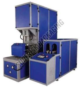 2 Cavity Semi Automatic Pet Blow Moulding Machine