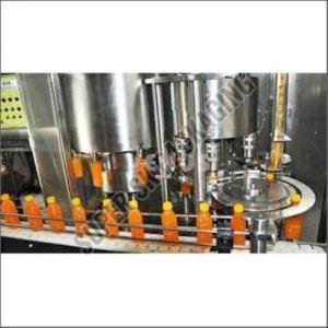 Electric Polished Stainless Steel Automatic Juice Filling Machine