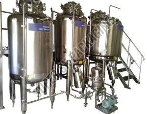 Polished Stainless Steel Syrup Tank, Color : Silver