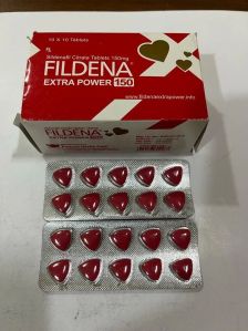 Fildena Extra Power 150mg Tablets, Composition : Sildenafil Citrate