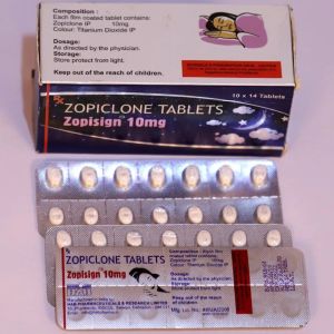 Zopiclone 10mg Tablets, Packaging Type : Paper Box