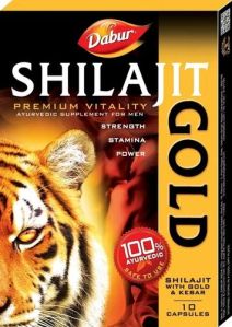 Shilajit Gold Capsules, Gender : Unisex, Packaging Type : Packet