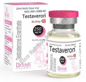 Testosterone Enanthate 250mg Injection 10ml, Form : Liquid