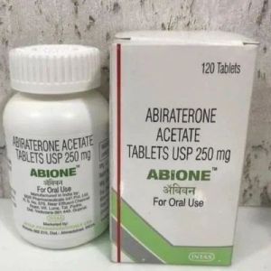 Abiraterone Acetate Tablets (Abione 250mg Tablets) for Cancer