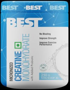 BEST Nutrition Creatine Monohydrate 83 Servings