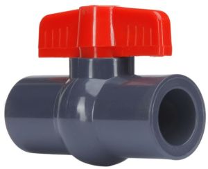 UPVC Compact Ball Valves, Color : Grey 1inch