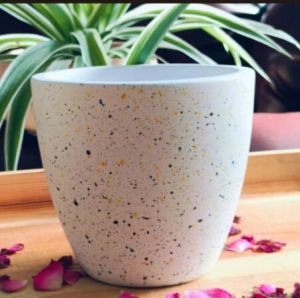 Terrazzo Terracotta Indoor Planter Set