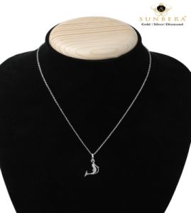 925 Silver Light Weight Daily Wear Women Chain Pendant Set