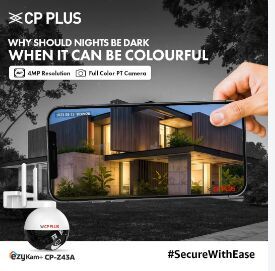 CPPLUS 4MP OUTDOOR PT WIFI CAMERA
