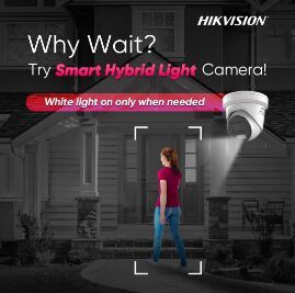 HIKVISION SMART HYBRID DUAL LIGHT CAMERAS