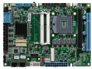 Industrial 5.25 Inch Single Computer Motherboard RBT PCM-QM77