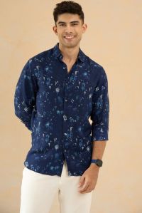 Modal Printed  Mens Shirt