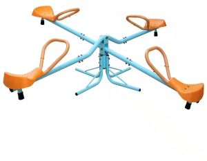 FRP 4 Seater Double Board See-saw (L-7FT, W-2FT)