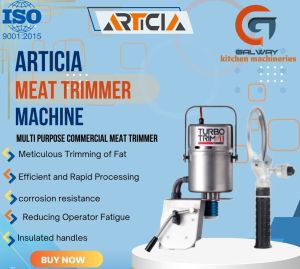 Automatic Stainless Steel Articia Meat Trimmer, Weight : 18 Kg