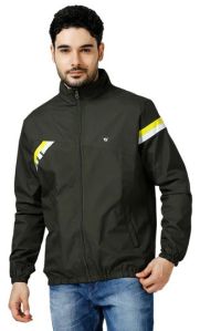 Nylon Air Shield Dark Olive Windbreaker