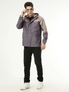 STONE ASPHALT STYLISH RAIN MEN JACKET FOR MEN - ZRR002