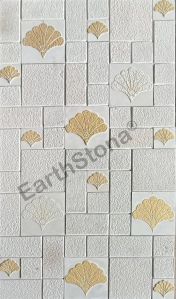 Clover Leaf Design Stone Wall Cladding