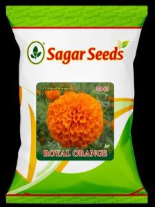 Royal Orange F-1 Hybrid Marigold Seeds For Agriculture