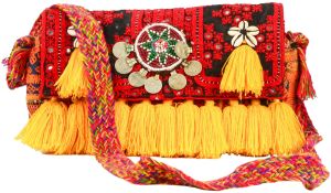 Mirror Women Vintage Clutch Bag