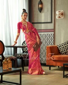 Two Tone Kanjivaram Silk Saree