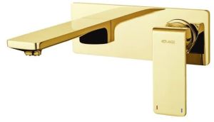 AGL Bathware &AMP;ndash; Denver Golden Series &AMP;ndash; Single Lever Built-In Basin Mixer 301213GL