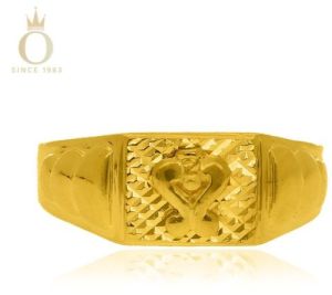 GENTS LIGHT WEIGHT Gold RING