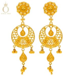 GOLD KANBALA Ladies EARRING