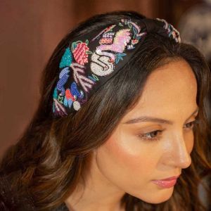 Black Swan Knotted Women Headband