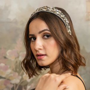 Grey Rosemary Flat Women Hair Band