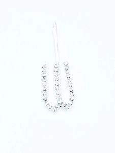 Hair Drama Company W Hair Clip Alphabet Pin For Women