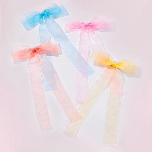 Multi Organza Ribbon Women Hair Bows