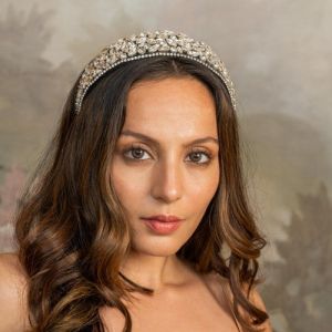 Silver Rosemary Flat Women Hair Band