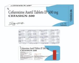 500 Mg Cefuroxime Axetil Tablet