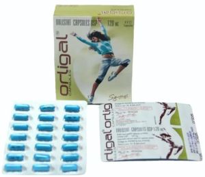 Orligal Orlistat 120 Mg Capsule, Medicine Type : Allopathic