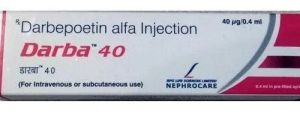 Darba 40 Mcg Darbepoietin Alfa, Packaging Size : Single Pack