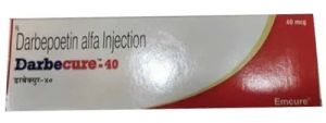 Darbecure 40 Darbepoetin Alfa Injection